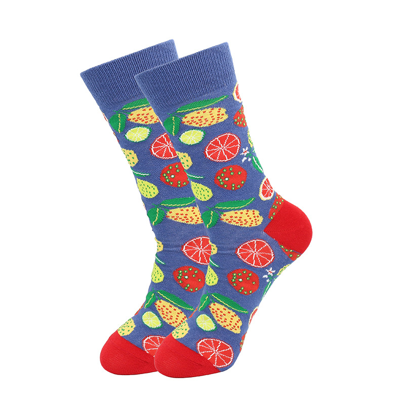 Creative Wave Of Cartoon Animals Casual Socks Men